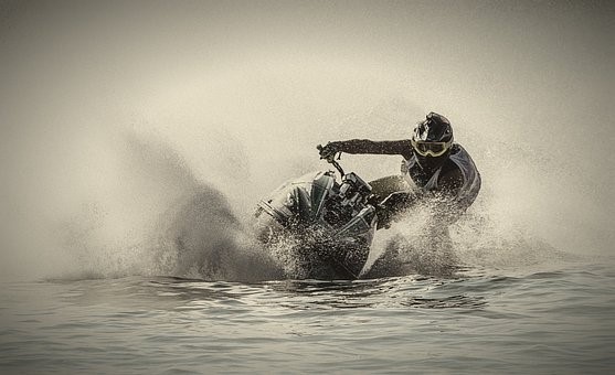 water skiing