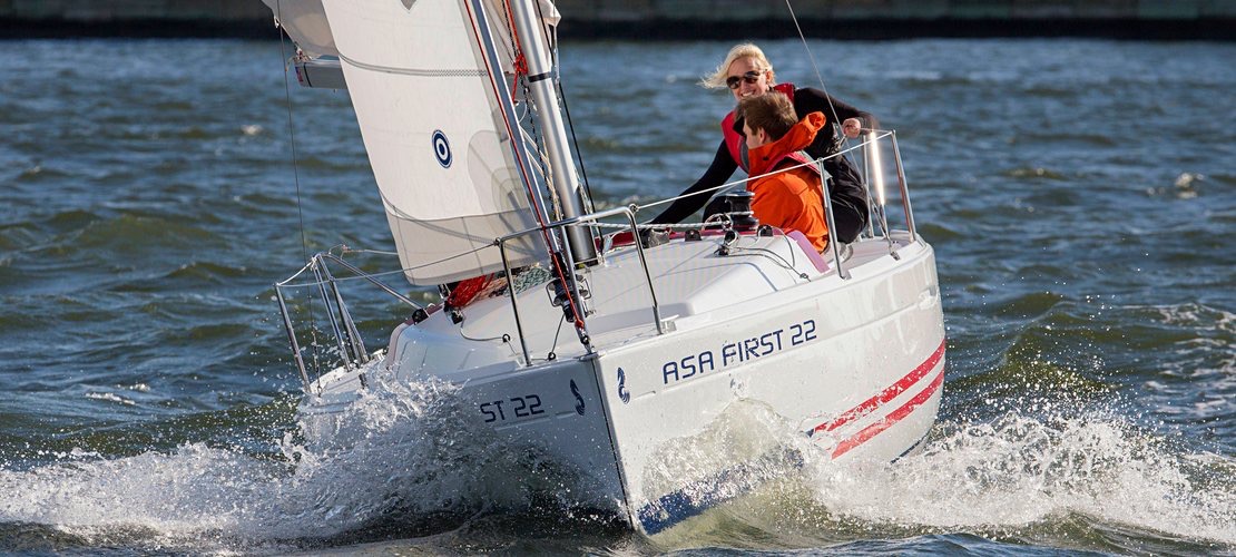 People sailing on a sailboat