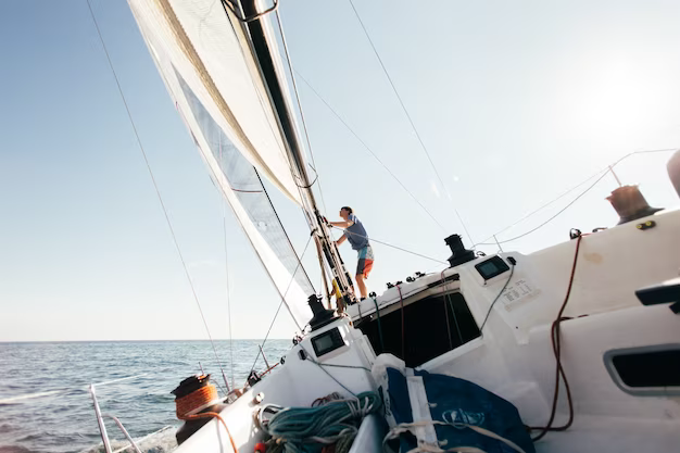 Man on a boat